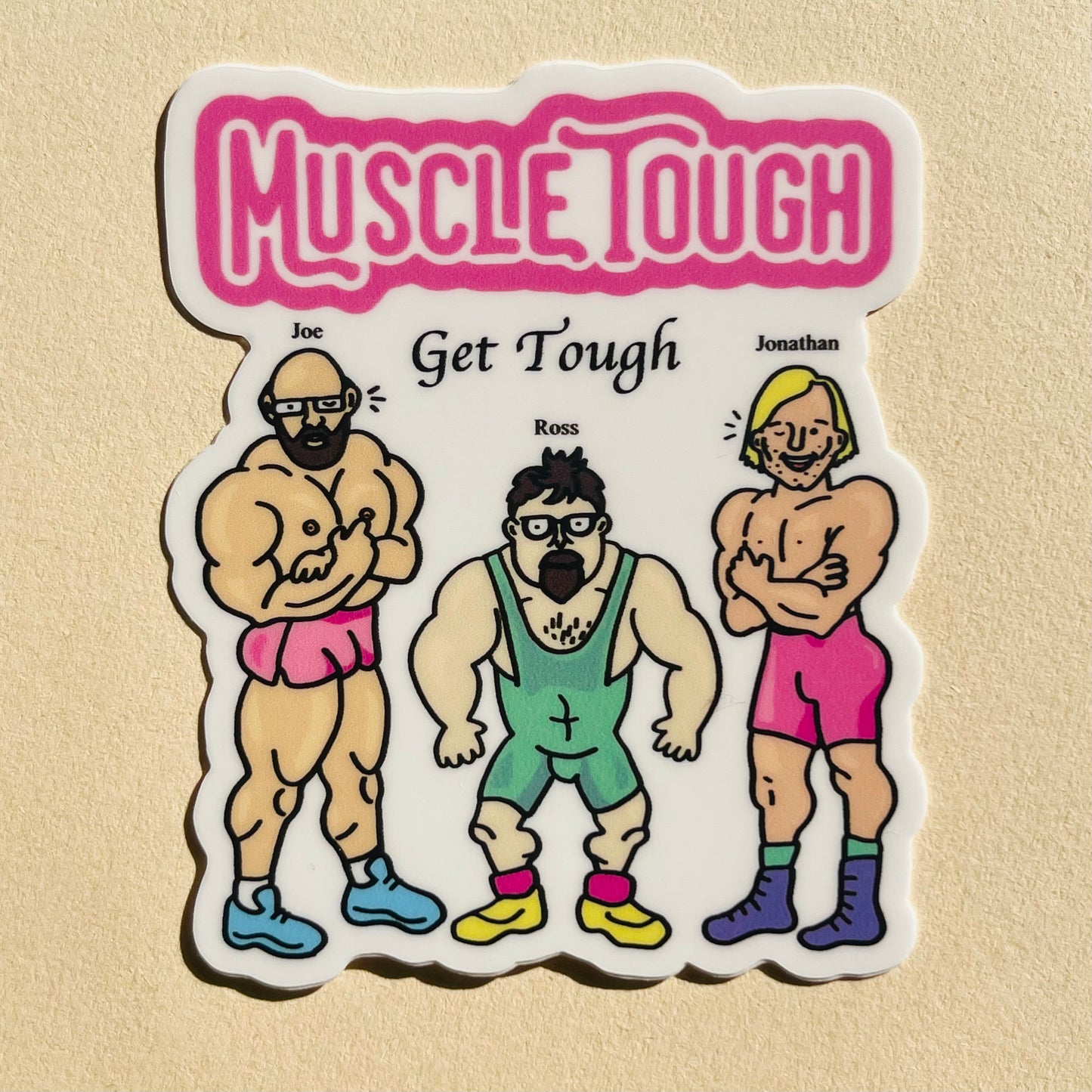 Meet The Guys Sticker