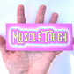 Muscle Tough Logo Sticker | New Wave