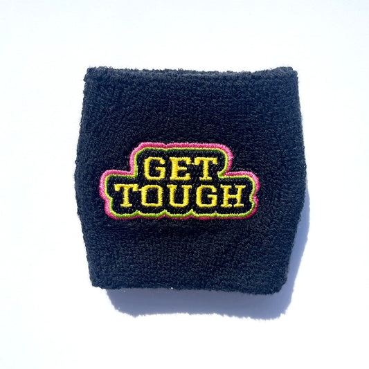 "Get Tough" Terrycloth Aerobic Wristband